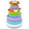 Roo Crew: Stacking Rings - 8 Pieces, Baby & Toddler Sensory Toy, Animal, Colors & ABC Developmental Educational Activity Toy, Preschool Ages 2+